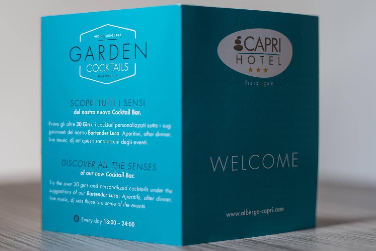 Hotel Capri Pietra Ligure Kültér fotó