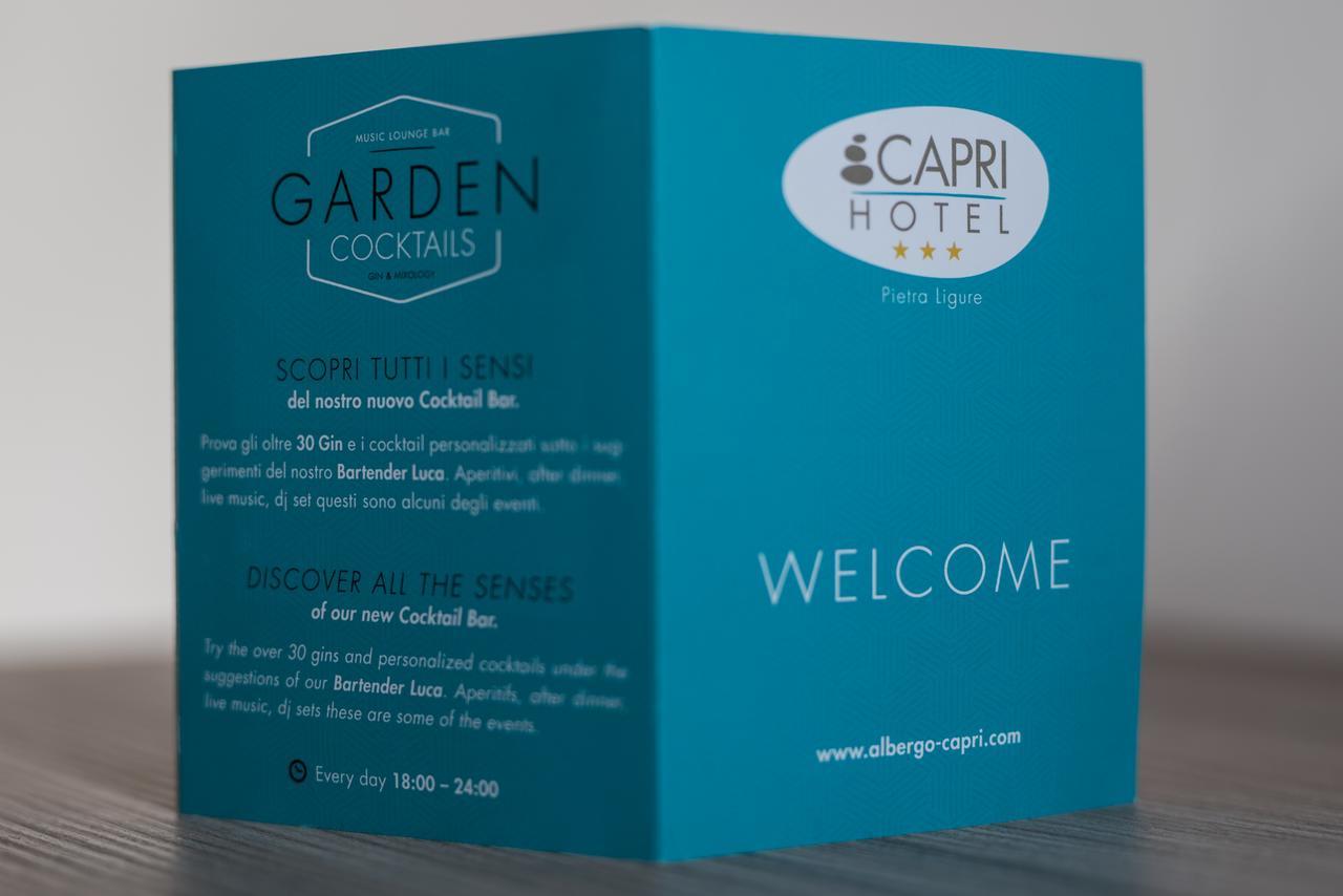 Hotel Capri Pietra Ligure Kültér fotó